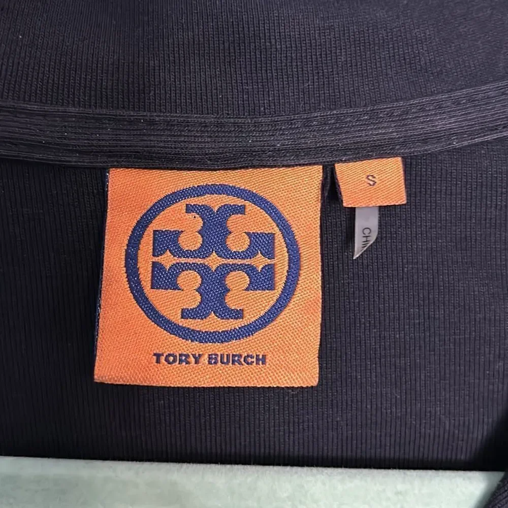 Tory Burch 3/4 Sleeve Polo Shirt - Picture 4 of 7